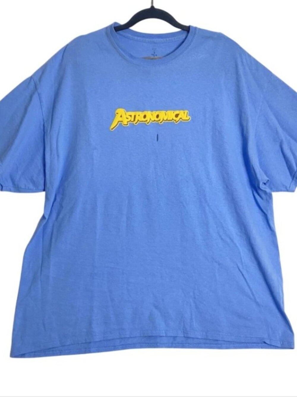 Cactus Jack Travis Scott x Fortnite Astronomical Blue Short Sleeve Tee Shirt XL